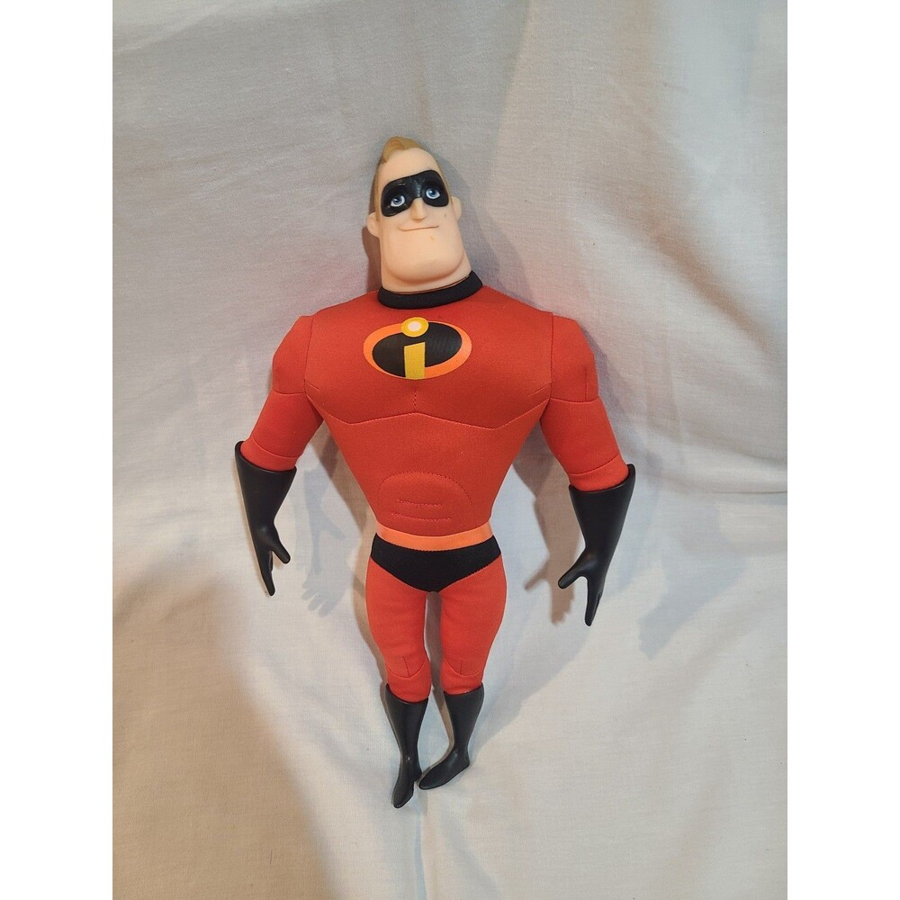 Disney Pixar Mr. Incredible Stuffed Toy Action Figure